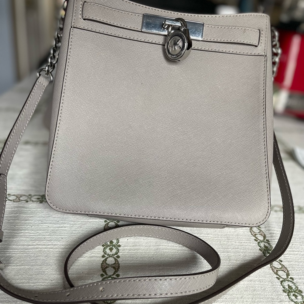 Michael Kors Gray Crossbody Bag